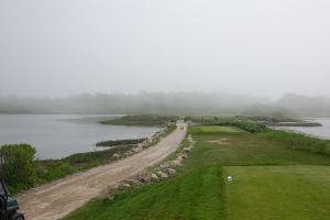 Fishers Island 14th Tee Fog